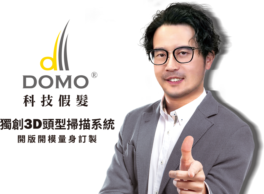 3D頭型客製髮片