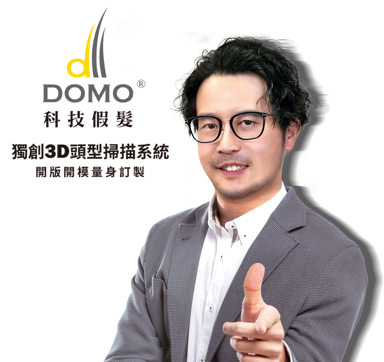 3D頭型客製髮片